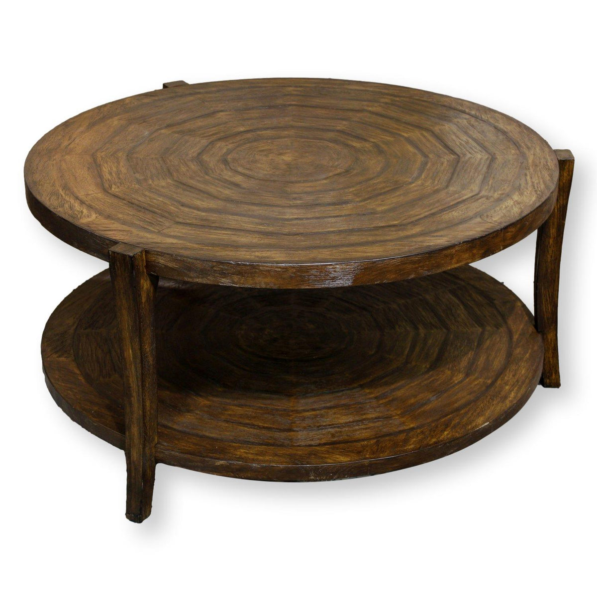 Uttermost Rustic Round Coffee Table