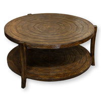 Uttermost Rustic Round Coffee Table