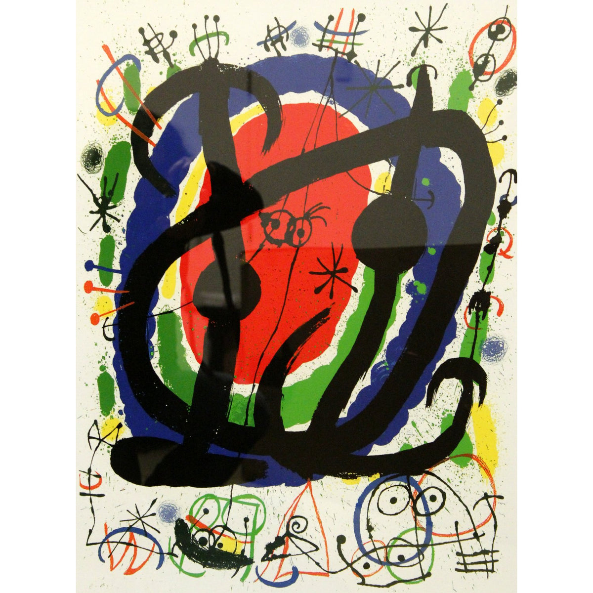 Gallery Framed Art Print 'Salon De Mai' By Miro
