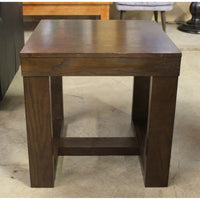 Ashley Dark Oak Square End Table