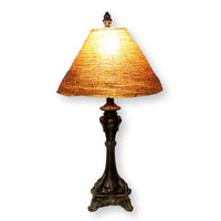 Gothic Style Table Lamp w/Beaded Shade