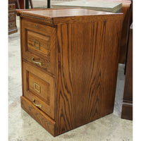 Winners Only 2 Drawer Oak File Cabinet