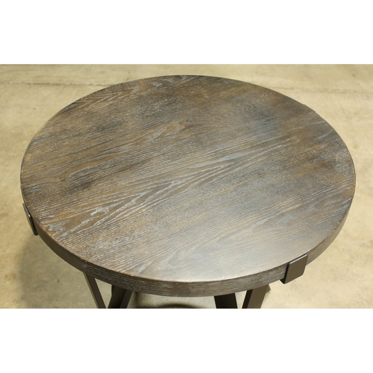 Steve Silver Company Round Gray Accent Table