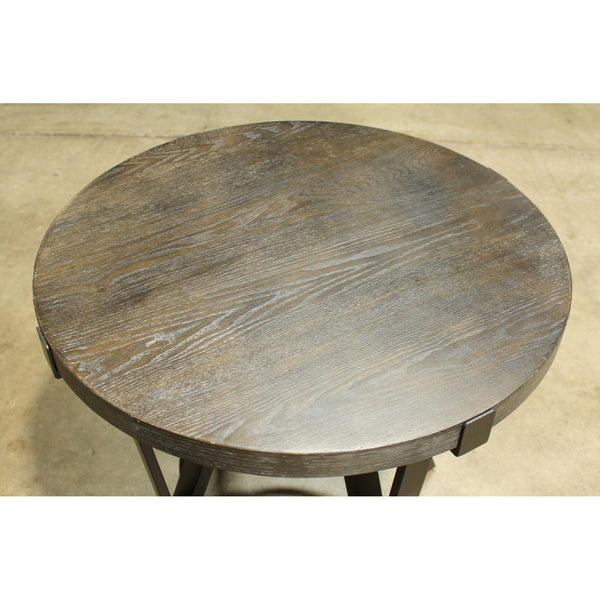 Steve Silver Company Round Gray Accent Table