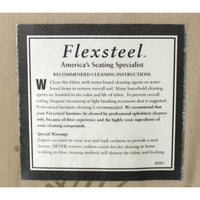 Flexsteel Dark Red Patterned Club Chair