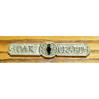Oak Craft Roll Top Desk