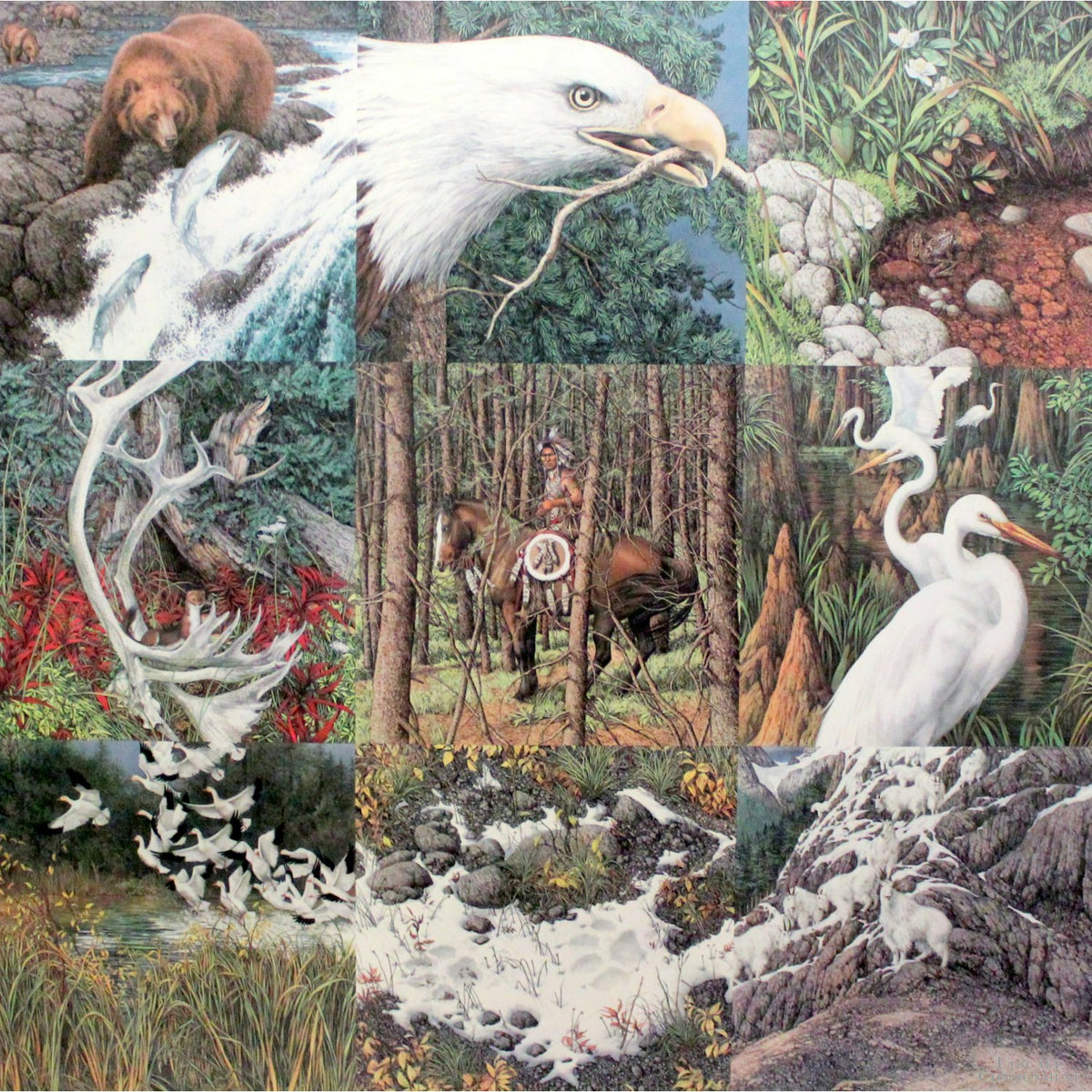 Framed Signed Limited Edition Print "Sacred Circle" by Bev Doolittle