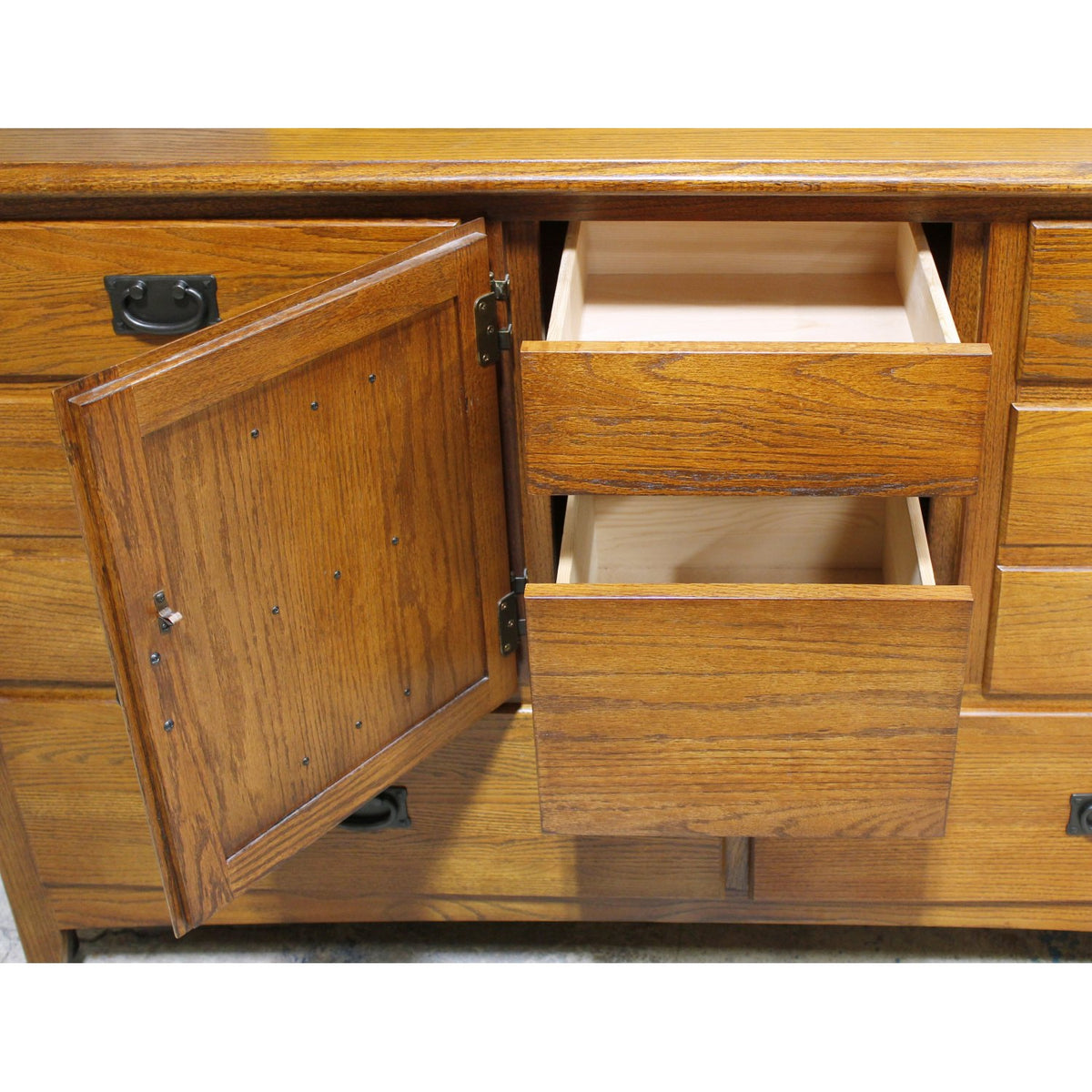 Mission Style Oak Dresser