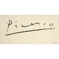 "Harlequin and His Companion" by Pablo Picasso