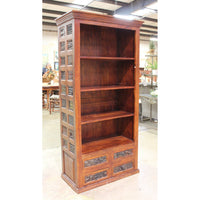 Rosewood Bookcase w/Drawers
