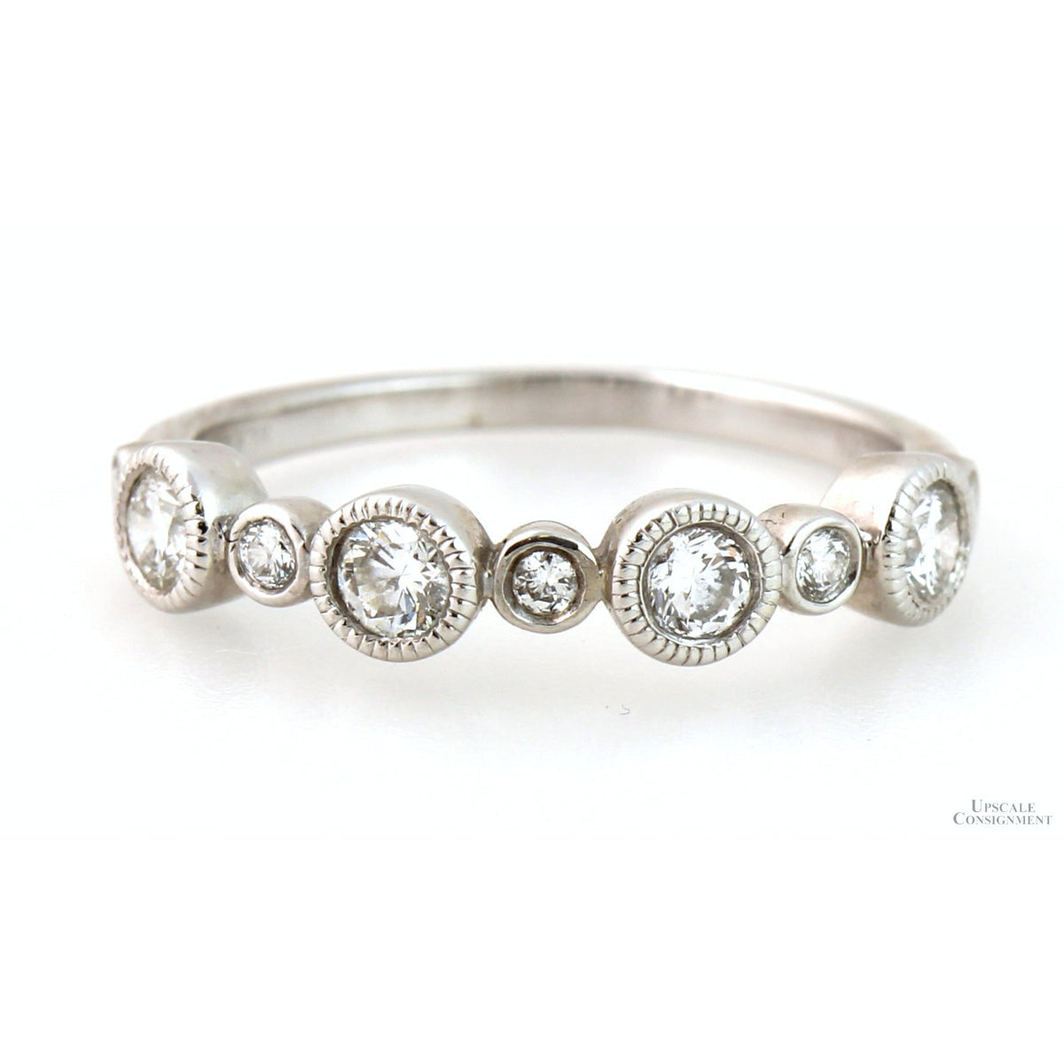 .68ctw Forevermark Diamond 18K White Gold Designer Band