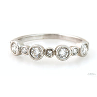 .68ctw Forevermark Diamond 18K White Gold Designer Band