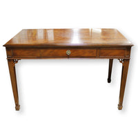Drexel Patterned Burl Veneer Writing Desk