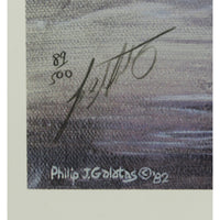 Signed Limited Edition Print "Swamp Bandits - Wood Ducks" by Philip Galatas