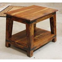Solid Fruitwood End Table
