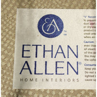 Ethan Allen Cream 2-Tone Sofa
