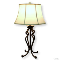 Wrought Iron Table Lamp