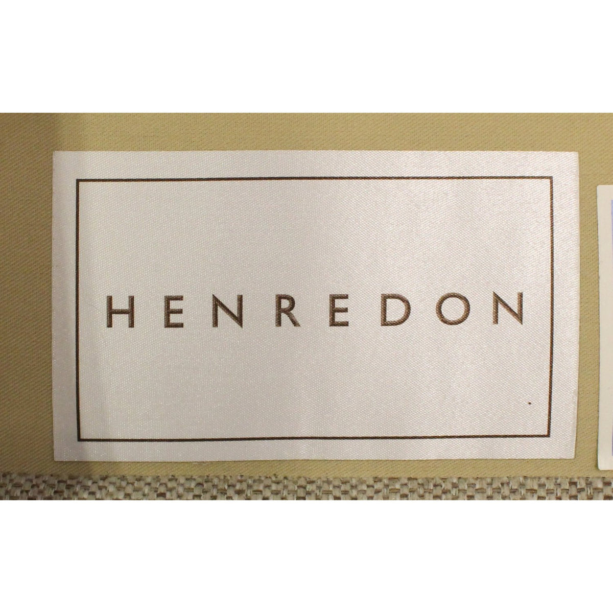 Henredon 3 Seat Gray Sofa