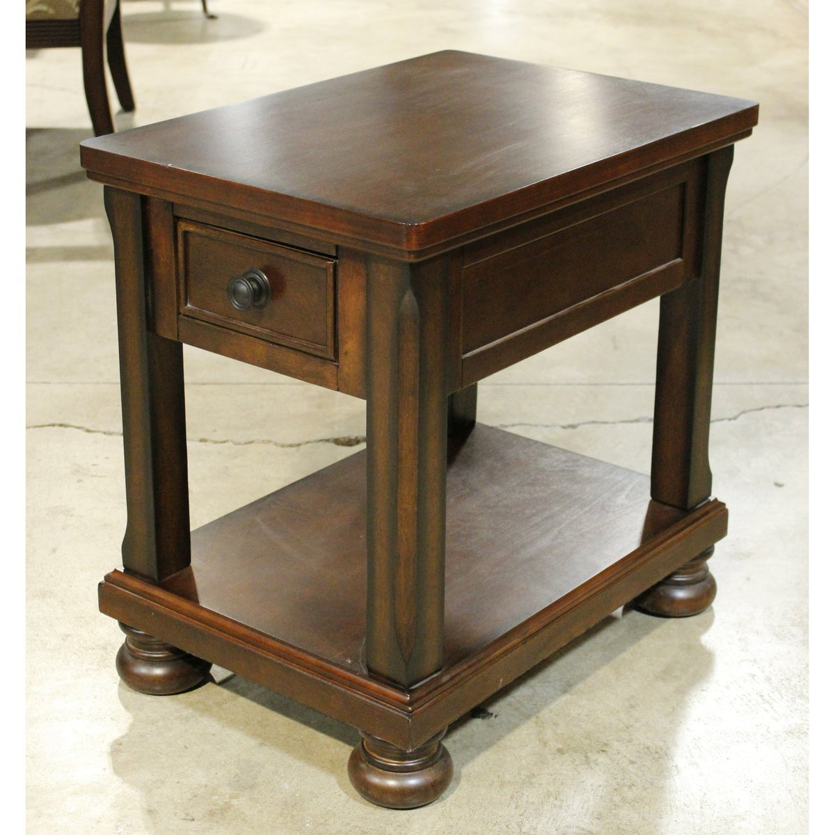 Ashley 1-Drawer End Table w/Shelf
