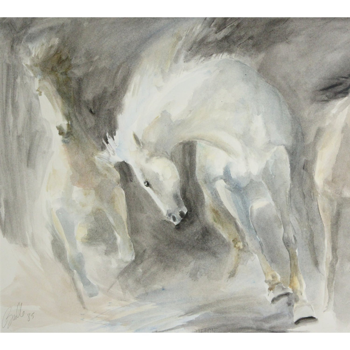 Framed Artwork - Horses
