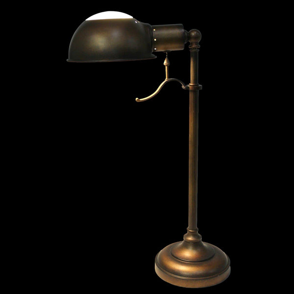 Bronzetone Pharmacy Table Lamp