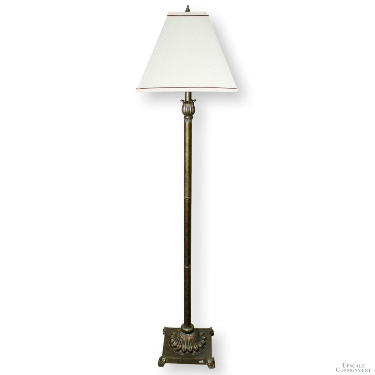 Mottled Gold Floor Lamp