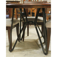 Round Starburst Table w/4 Chairs