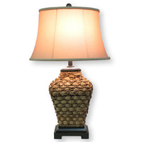 Wicker & Seagrass Table Lamp