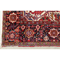 10' 3" X 12' 5'' Red Area Rug