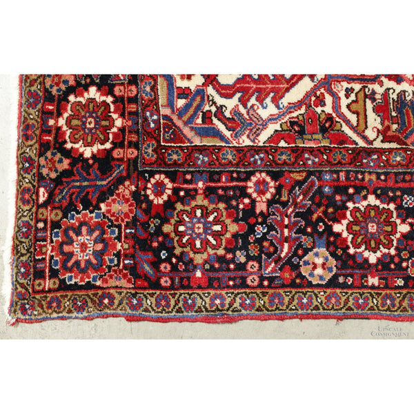 10' 3" X 12' 5'' Red Area Rug