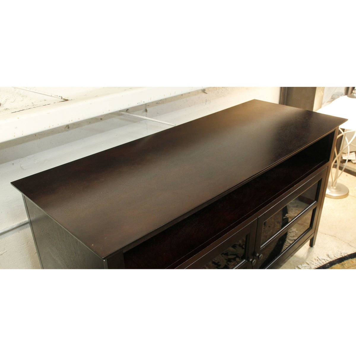 Bell'O Red Mahogany Media Console