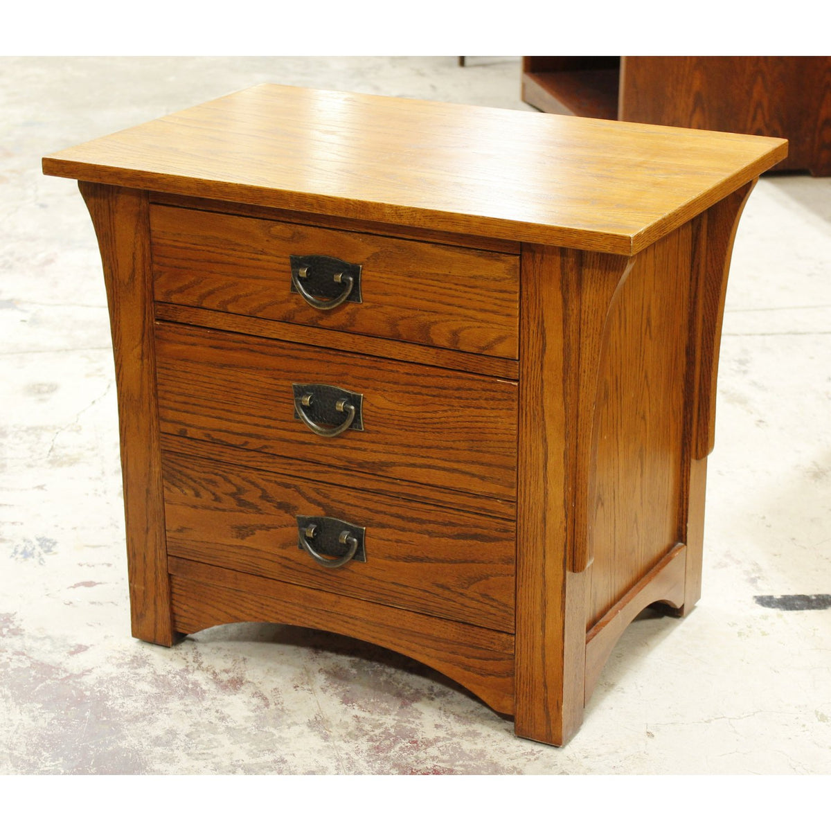 Mission Oak File Cabinet w/Drawer