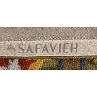 Safavieh 6' 1'' X 9'' Green Wool Rug w/Floral Design