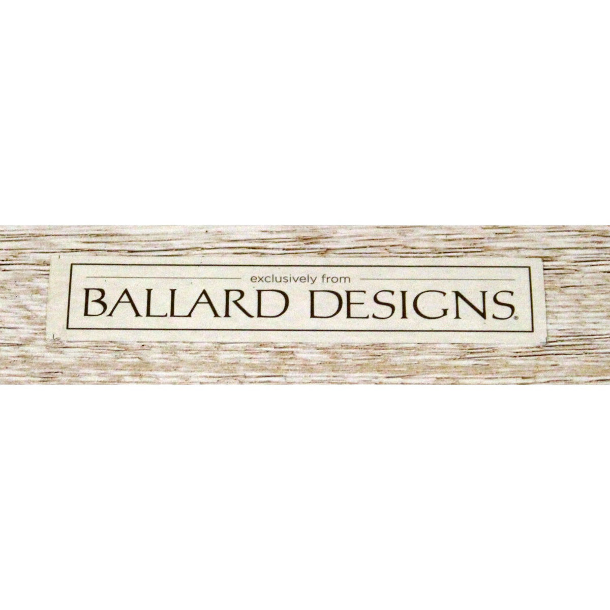 Ballard Designs 'Ceylon Whitewash' Bench