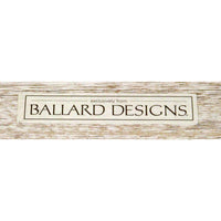Ballard Designs 'Ceylon Whitewash' Bench