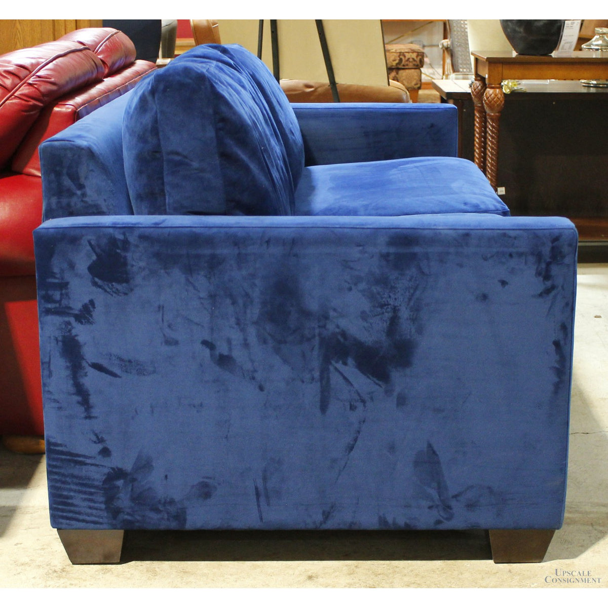 Flores Design 'Damon' Electric Blue Sofa