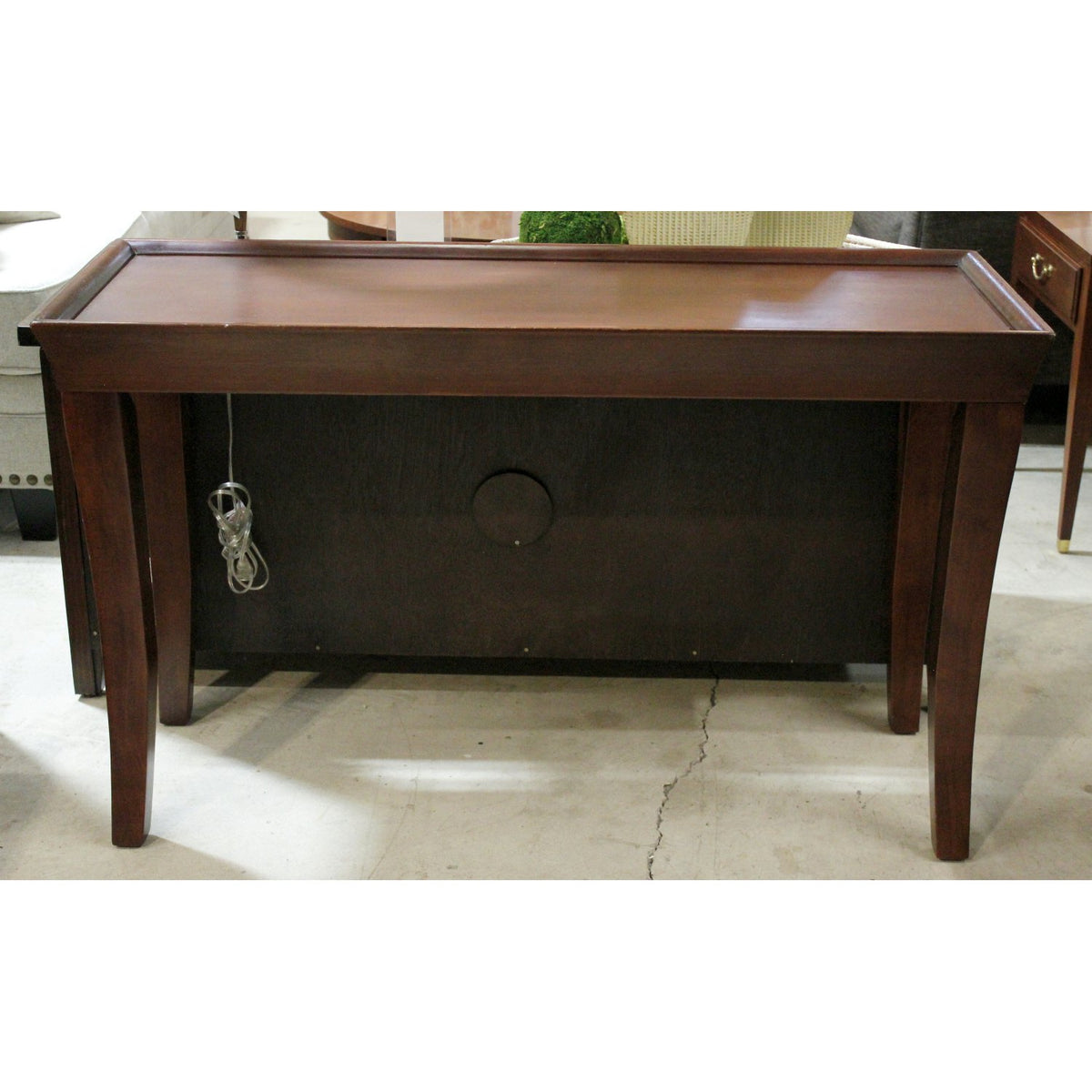 Ashley Mahogany Console Table