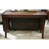 Ashley Mahogany Console Table