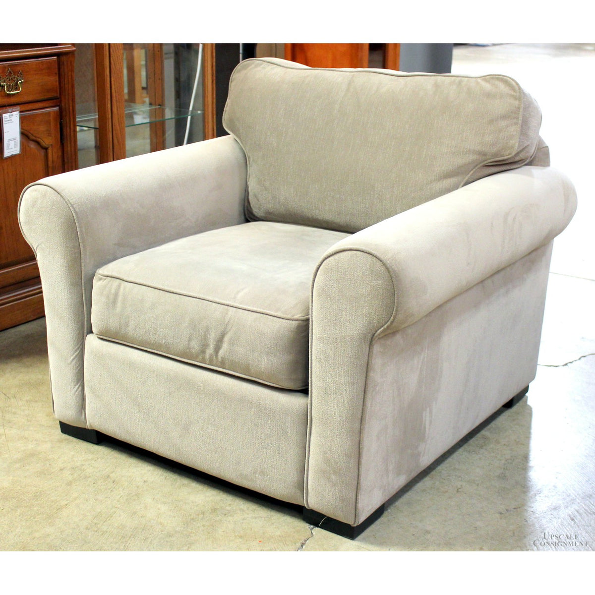 Light Gray Club Chair