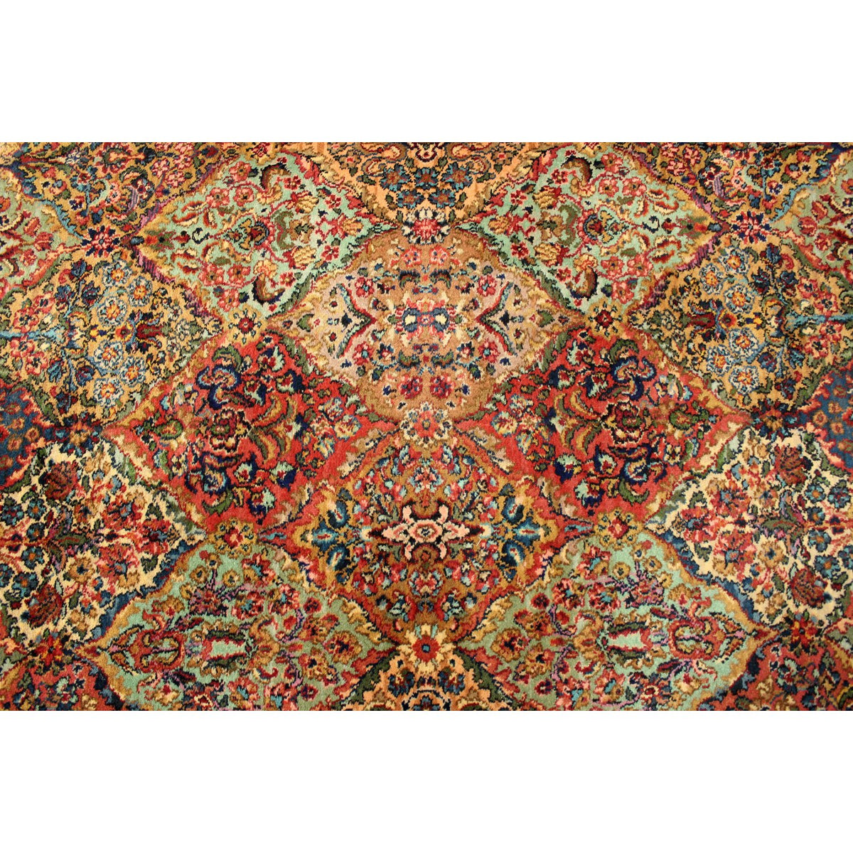 Karastan 9' 11'' X 5' 9'' Multicolor Panel Kirman Area Rug