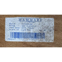 Hammary Oak Console Table
