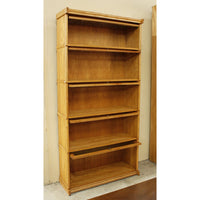 Oak 5-Tier Barrister Bookcase