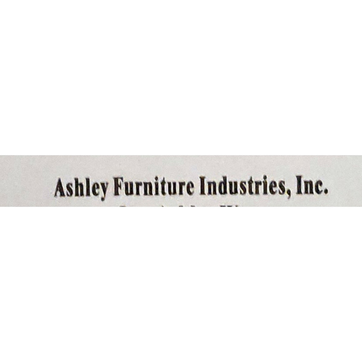 Ashley Metal & Glass Dining Table w/4 Chairs