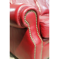 Flexsteel Scarlet Leather Loveseat