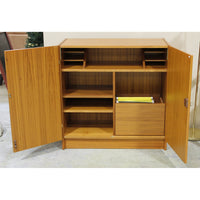 Dania Teak Folding Desk