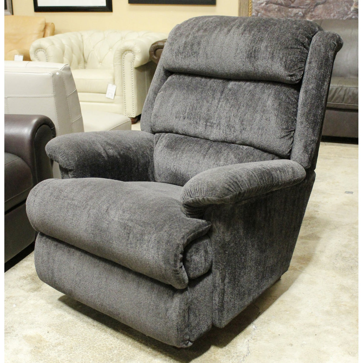 La-Z-Boy 'Astor' Charcoal Gray Rocking Recliner