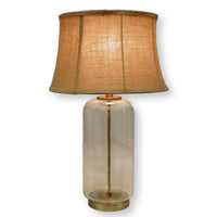Seeded Glass Table Lamp