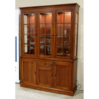 Ethan Allen Solid Cherry China Cabinet