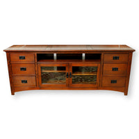 6' Mission Oak Media Console