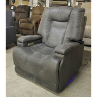 Modern Power Recliner w/Adjustable Headrest & Lumbar